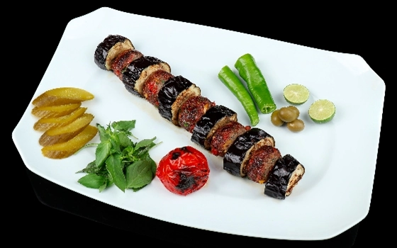 خوراک باتلیجانی کباب