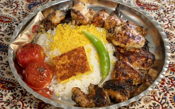 چلو جوجه با استخوان (زمان بر)
