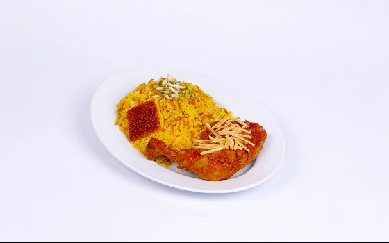 شیرین پلو با مرغ