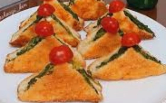فرنچ تست اسفناج
