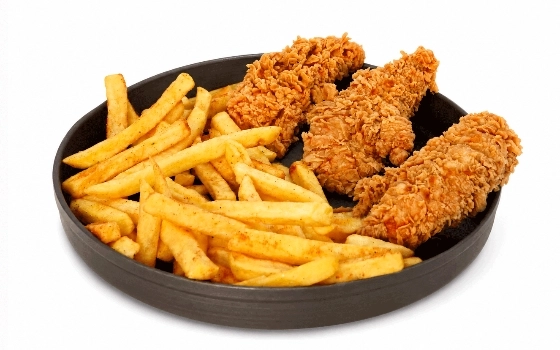 چیکن استریپس 3 تیکه