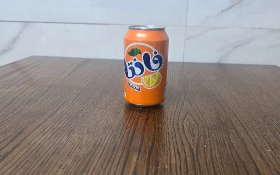 نوشابه قوطی فانتا