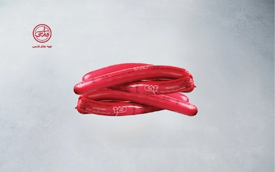 سوسیس هات داگ پنیری 60درصد(500 گرمی)