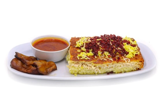 ته چین خورشت قیمه