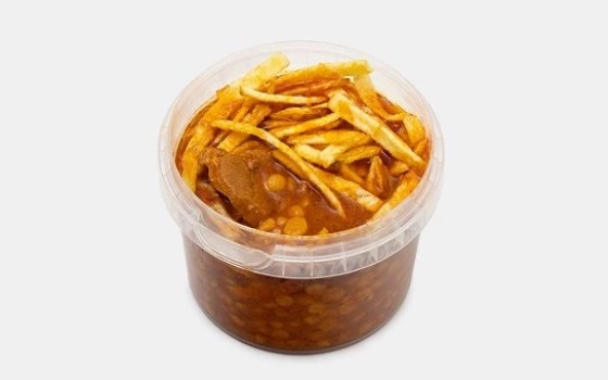 خورشت قیمه سیب زمینی