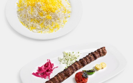 چلوکباب لقمه گوسفندی