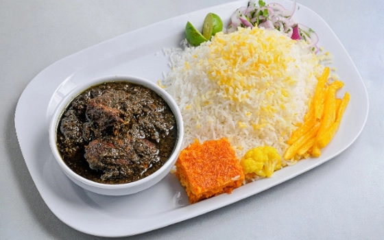 چلو قلیه ماهی