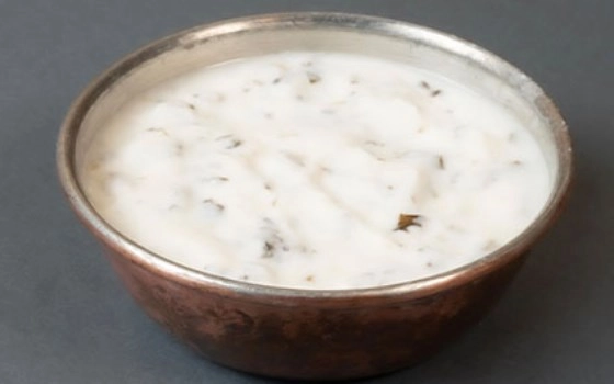 ماست بورانی اسفناج