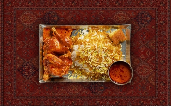 شیرین پلو با مرغ ویژه