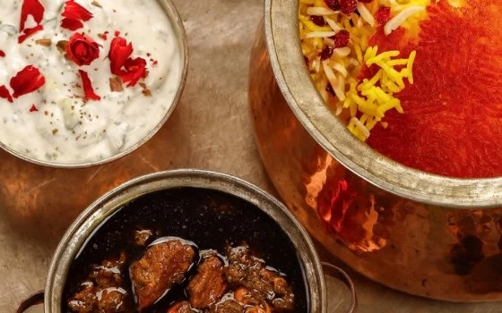 چلوخورشت قرمه سبزی