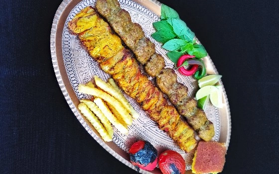 خوراک کباب وزیری