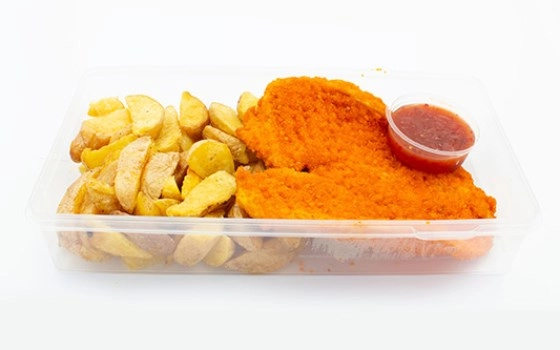 خوراک شنیسل