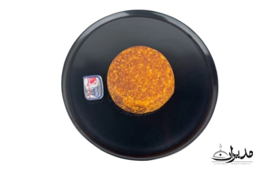 برنج با ته دیگ تخم مرغی قالبی