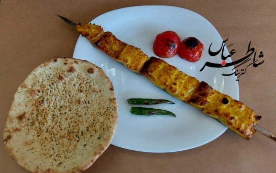 خوراک ماهی قزل آلا کبابی