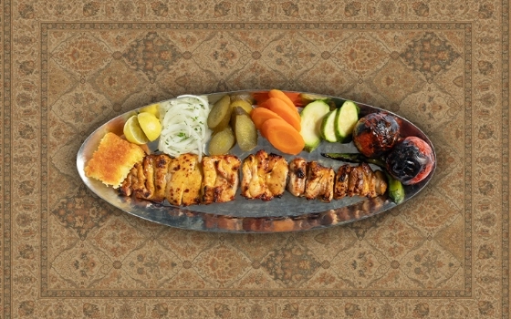 خوراک جوجه کباب ران