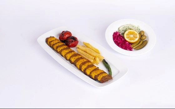 خوراک کباب لقمه نگین دار