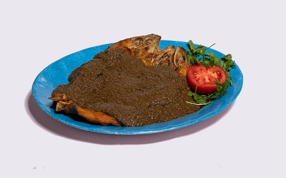 قزل با سس انار