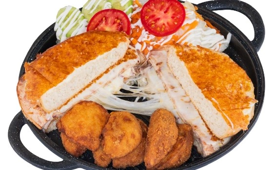 خوراک گریل چیز