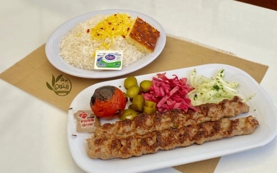 چلوکباب کوبیده
