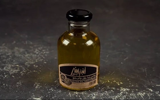 روغن زیتون و لیمو