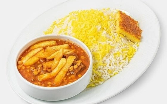 چلو خورشت قیمه