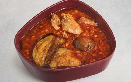 خورشت قیمه بادمجان(اضافه)