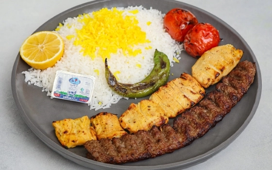 چلو کباب وزیری سینه مخصوص