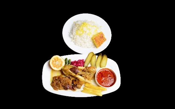 چلو ماهیچه گوسفندی