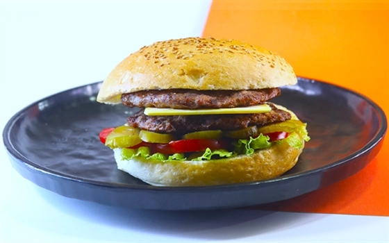 دوبل چيز برگر