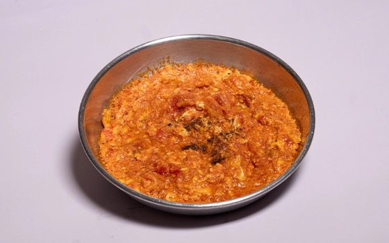 املت با گوجه