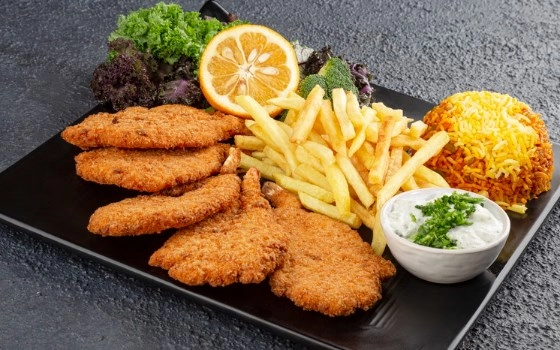 خوراک میگو سوخاری