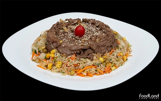 برنج سرخ شده باگوشت