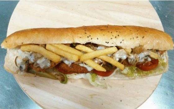 ساندویچ فیله سوخاری