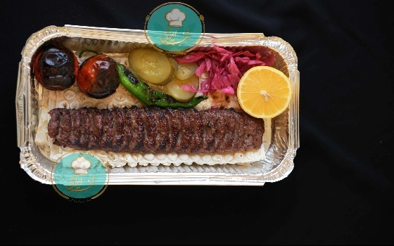 خوراک کباب لقمه