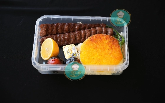 چلو کوبیده مشتی فخر