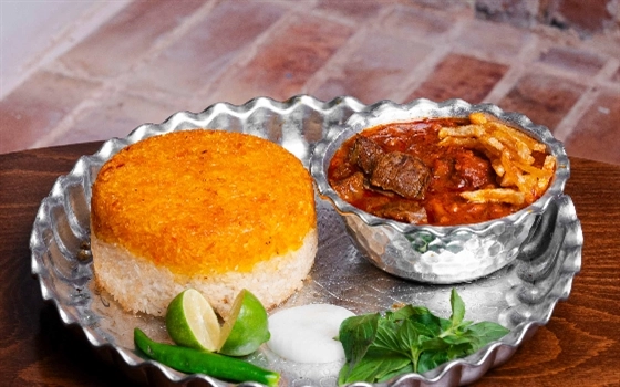 کته خورشت قیمه