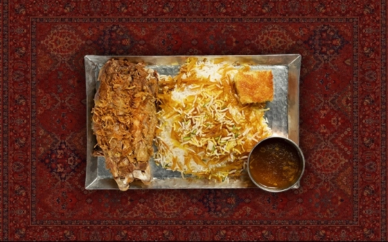 شیرین پلو با گردن