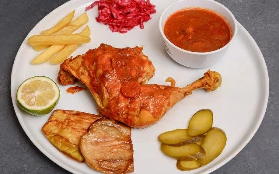 خوراک مرغ ران