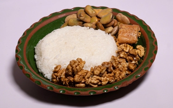 سردپلا با اشپل و باقلی و گردو