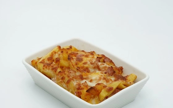 سیب زمینی و ژامبون