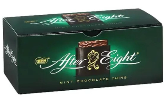 after eight chocolate