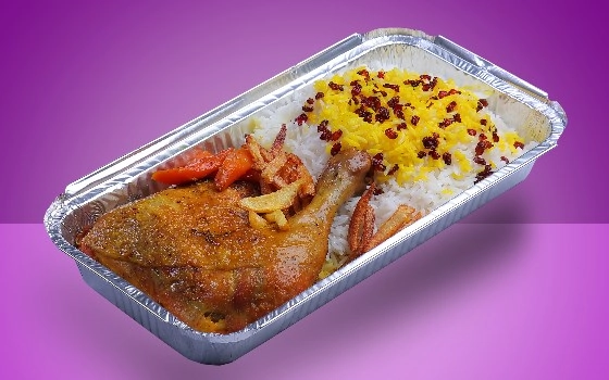زرشک پلومرغ دودی