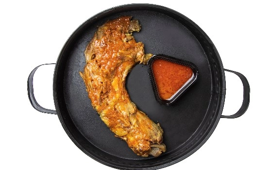 خوراک گوشت گردن سس پز بدون مخلفات