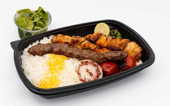 چلو کباب وزیری (ران)