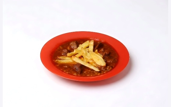خورشت قیمه سیب زمینی