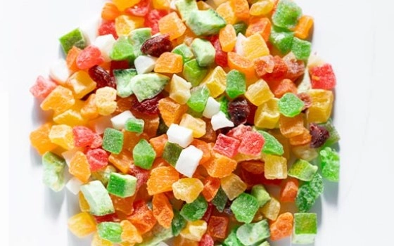 حبه آناناس رنگی 250 گرم