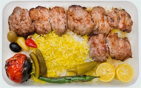 چلو کباب چنجه VIP