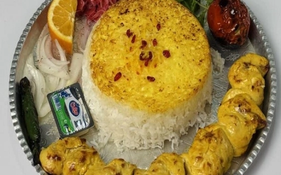 چلو جوجه کباب فیله