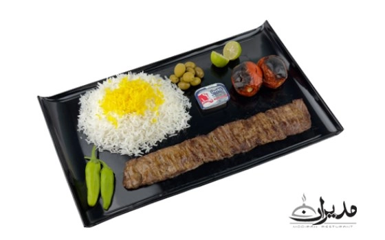 چلو کباب برگ گوسفندی