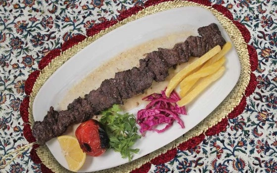 چلو کباب ترش بدون سرویس